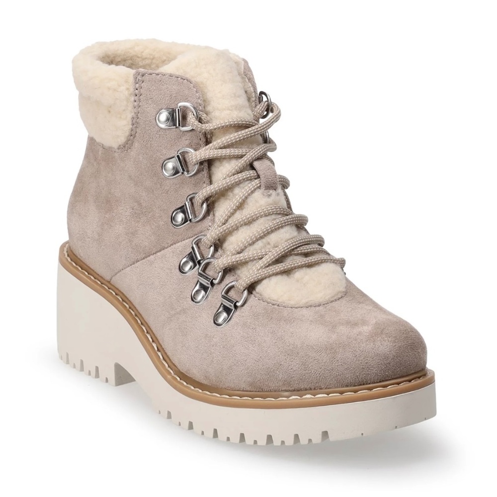 Women's Wedge Hiker Boots